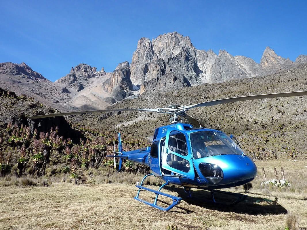 Helicopter Safaris - Safari experience showcasing A Breathtaking Aerial Adventure in East Africa