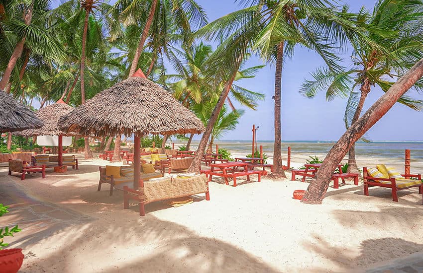 Mombasa North Coast beach