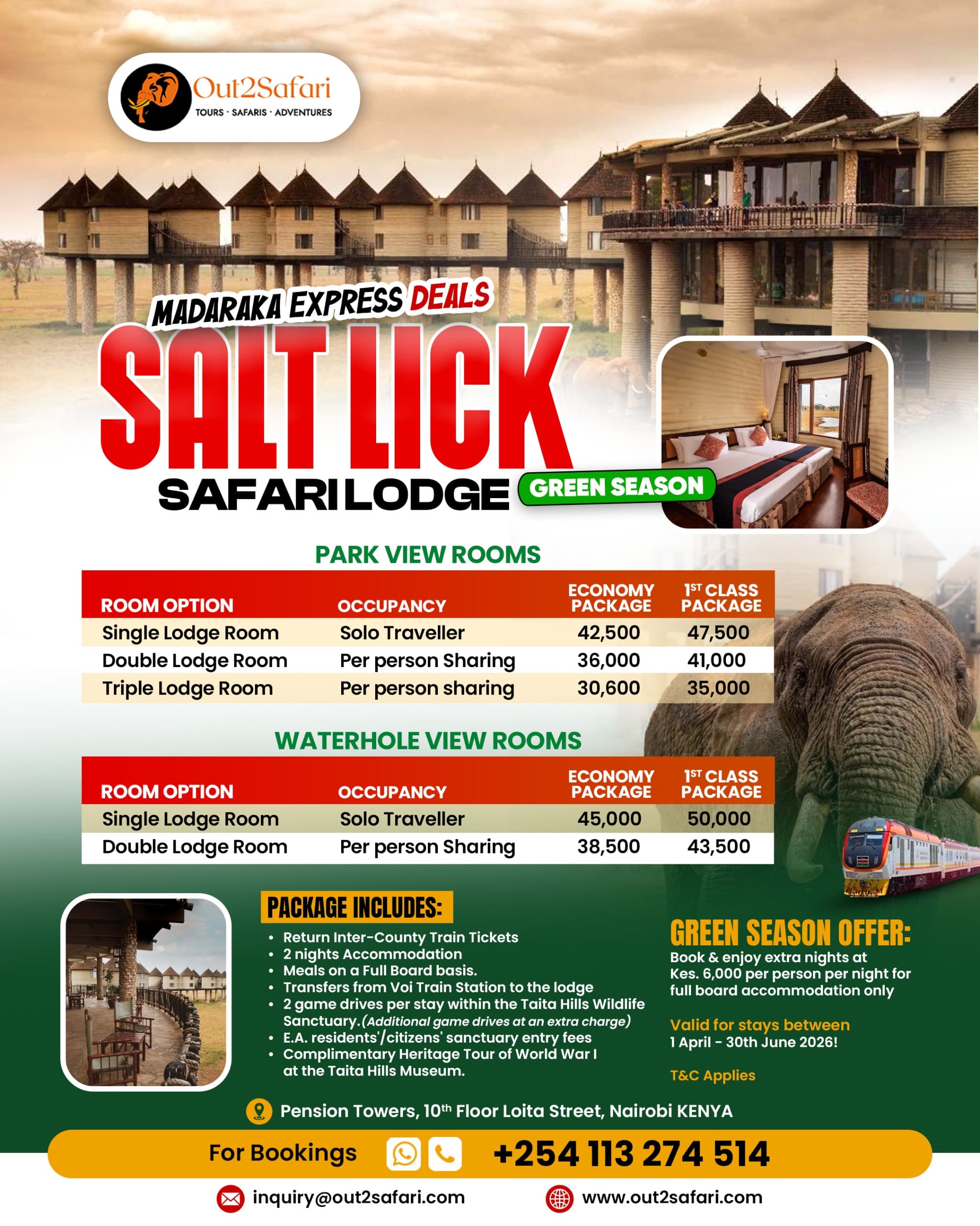 Salt Lick Green Season package poster